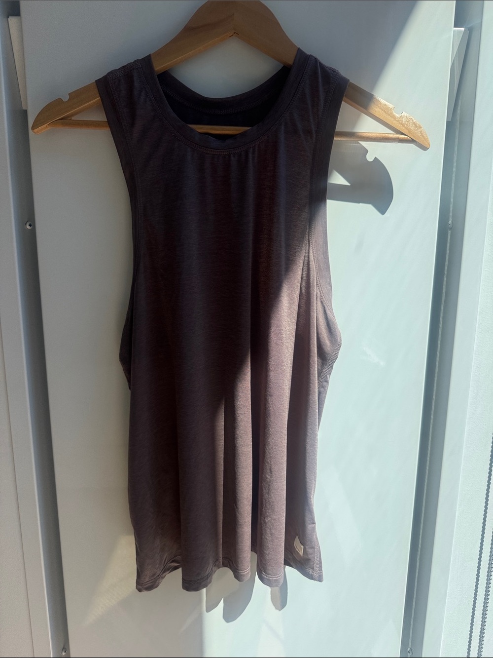 Vuori Women's Scoop Neck Tank Top - “Mod Tank”- Mauve Brown